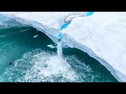 Aniol Serrasolses - Antarctic ice waterfall