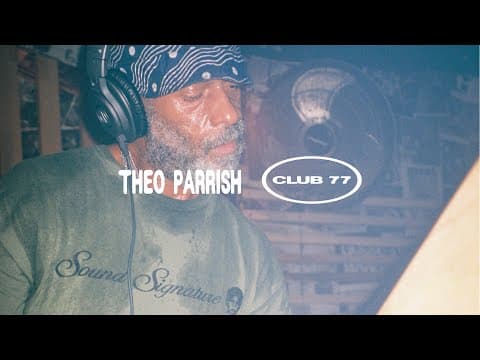 Theo Parrish - Club 77, Sydney