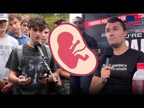 Campus exchange on abortion and personal responsibility