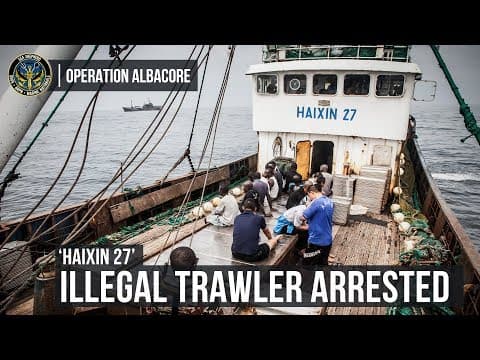 Busted! Illegal Fishing Trawler Arrested in Gabon's Marine Protected Area