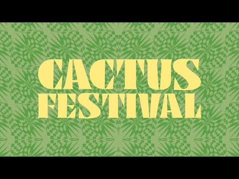 Cactusfestival 2024 - Aftermovie
