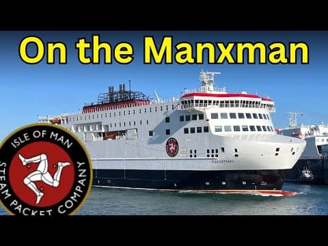 Heysham to Douglas with the Isle of Man Steam Packet Company