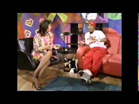 His first television interview, on BET
