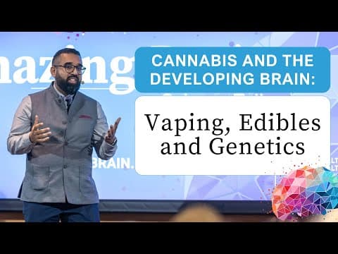 Jibran Khokhar on cannabis, vaping and the teenage brain