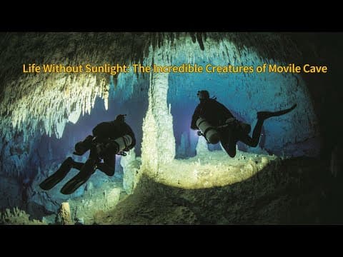 Life Without Sunlight: The Creatures of Movile Cave