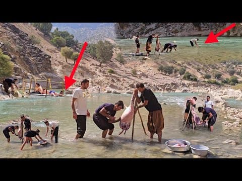 Kažem’s Grand Nomadic Feast| Unforgettable Black Tent Hospitality for His Cousins (Iran Tribes Life) (2 of 2)