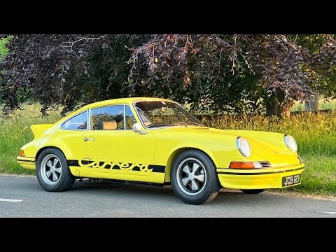The Carrera RS 2.7 - driven