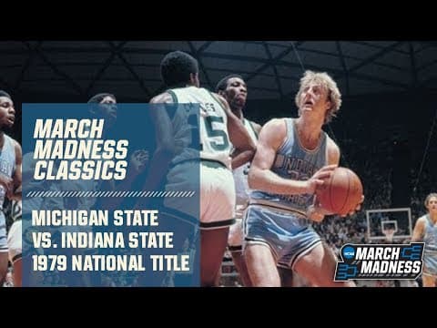 Magic vs Bird - 1979 NCAA Final