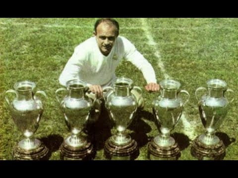 Di Stefano at the Camp Nou, 1960 European Cup Semi-Final