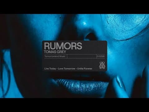Tomas Grey - Rumors (Official Audio)
