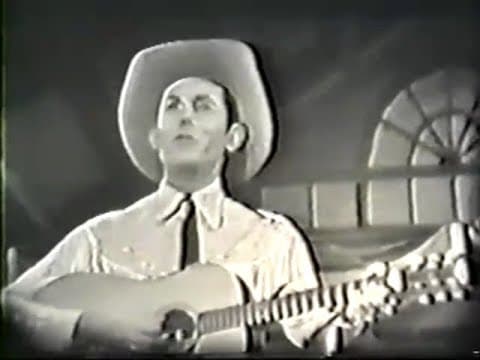 Hank Williams' Last Televised Appearance