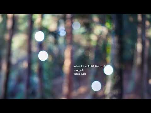 Moby & Jacob Lusk - 'When It's Cold I'd Like To Die' (Official Audio)