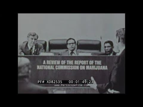 The Marijuana Commission Decriminalization Hearings (1973)