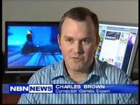 Australian television reports the in-game plague