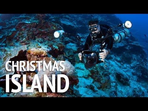 Cave diving on Christmas Island for extreme life