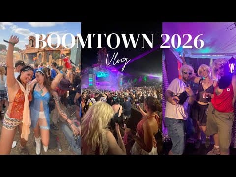 Boomtown Festival 2026 Vlog, Districts and Nights