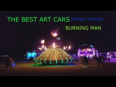 The best art cars - 2017