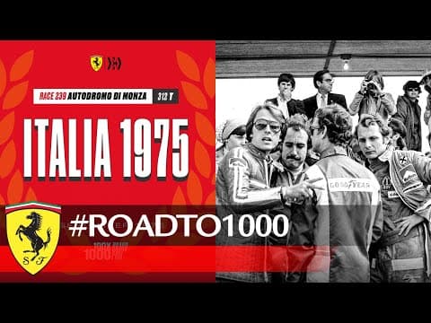 #RoadTo1000 - Italian GP 1975 (Lauda's First Title)