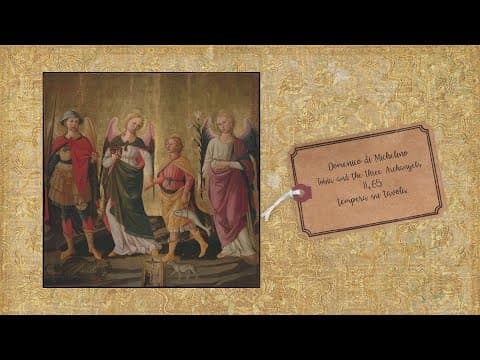 Domenico di Michelino, Tobias and the Three Archangels - Accademia di Firenze
