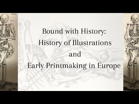Illustrations and early printmaking in Europe