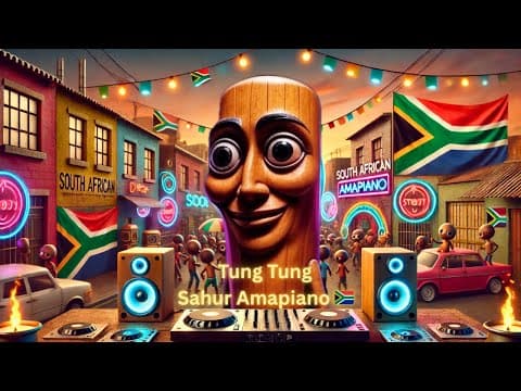 Amapiano producer samples the sahur hook