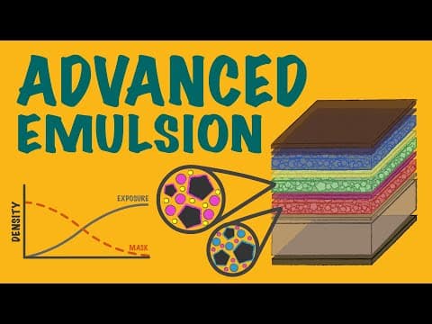ADVANCED EMULSION: Silver Halide Crystals, Imaging Couplers, Orange Masks and Processing