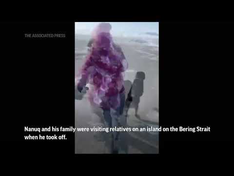 AK family, dog reunited after sea ice journey