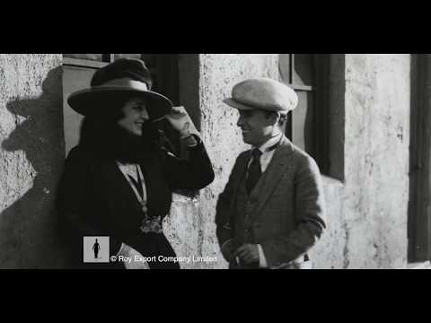 Chaplin & Maxine Elliott - rare archival footage
