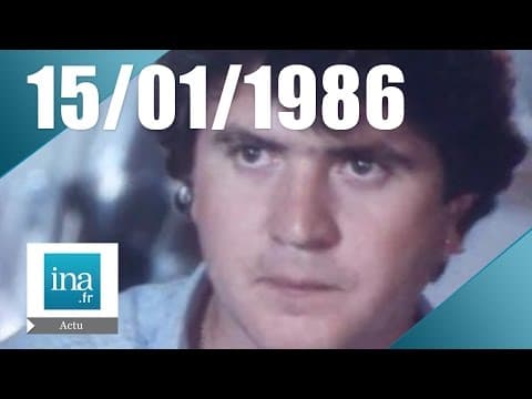 20h Antenne 2 du 15 janvier 1986: Mort de Daniel Balavoine et Thierry Sabine | Archive INA