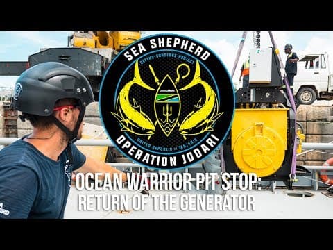 Ocean Warrior Pit Stop: Return of the Generator