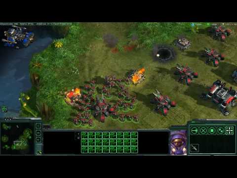 StarCraft II Terran Gameplay Walkthrough
