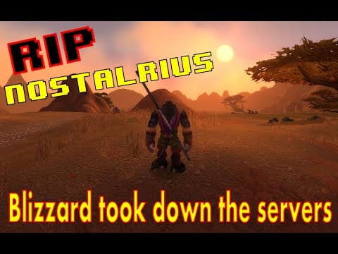 The last night on Nostalrius