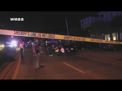 Gunfire at a spring break party