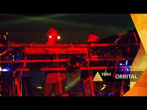Orbital - Chime live at Glastonbury, 1994