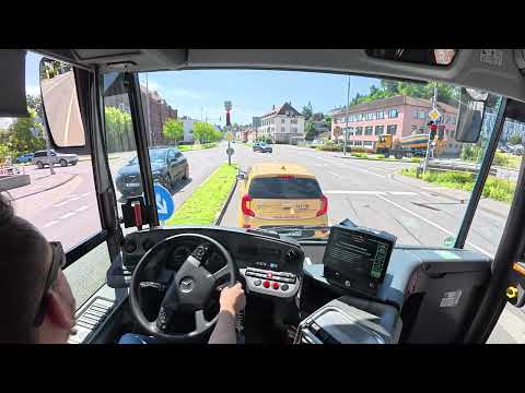 POV Linie 3 - Busfahren in einer kleinen Deutschen🇩🇪 Stadt - Mercedes Benz Citaro 18M