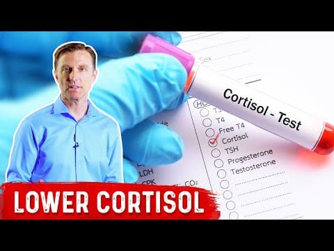 How To LOWER Cortisol Levels? - Dr. Berg