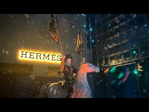 【エルメス】エルメス銀座_ HERMÈS SPARK IN GINZA