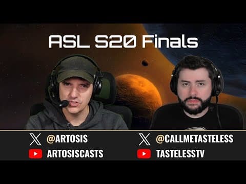 SnOw vs soma, ASL Season 20 grand final