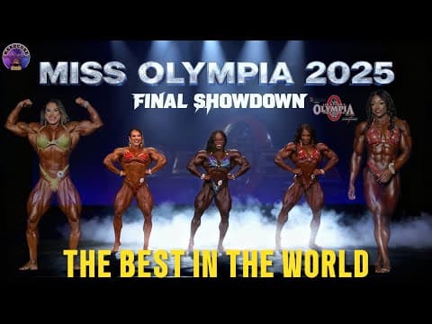Miss Olympia 2025 Finals | Best Moments, Posedown & Awards - Andrea Shaw did it Again!