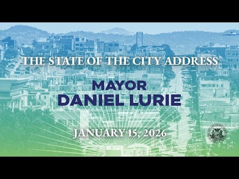Lurie delivers his first State of the City address