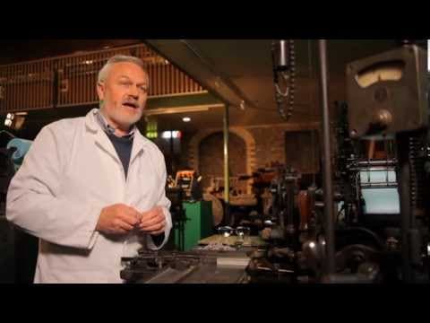 The Monotype caster demonstrated