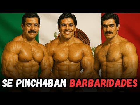 LOS PIONEROS del CULTURISMO en MÉXICO – Los HÉROES OLVIDADOS del HIERRO