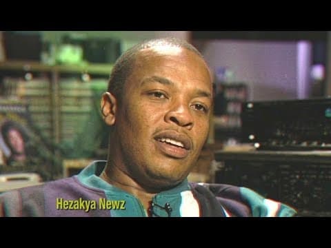 Broadcast report on Dr. Dre leaving Death Row