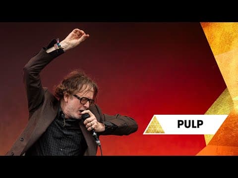 Pulp play Common People at Glastonbury 2025