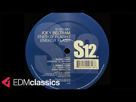 Joey Beltram - Energy Flash (Original 12'' Mix) (1990)