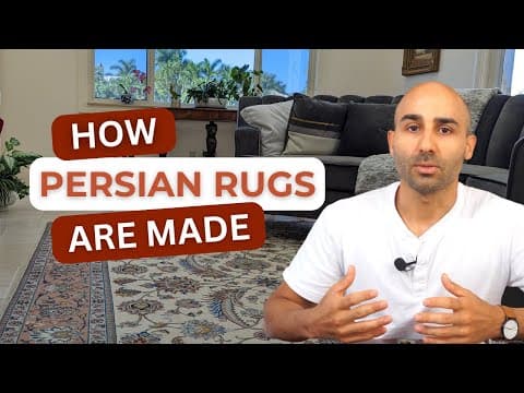 How Persian Rugs Are Made Explained