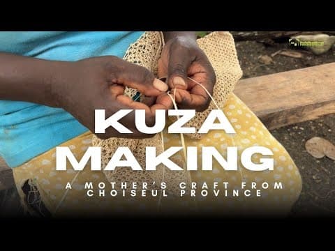 Traditional Kuza Making | A Mother’s Craft from Choiseul Province
