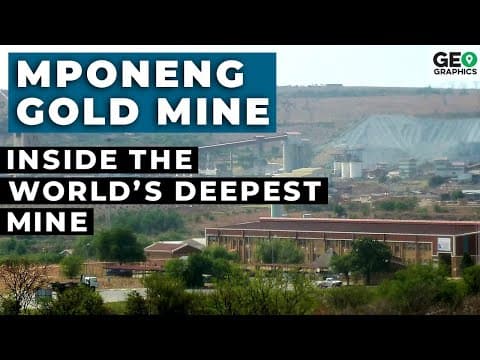Mponeng, the world's deepest mine