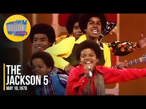 Jackson 5 - "The Love You Save" (Ed Sullivan)