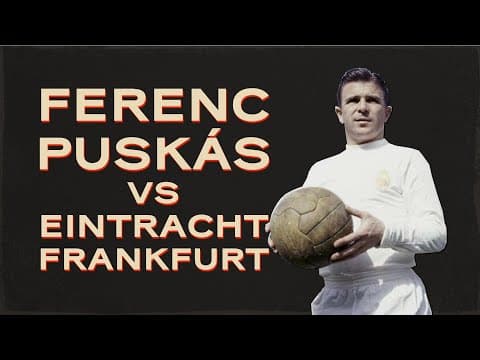 Puskas in the 1960 final